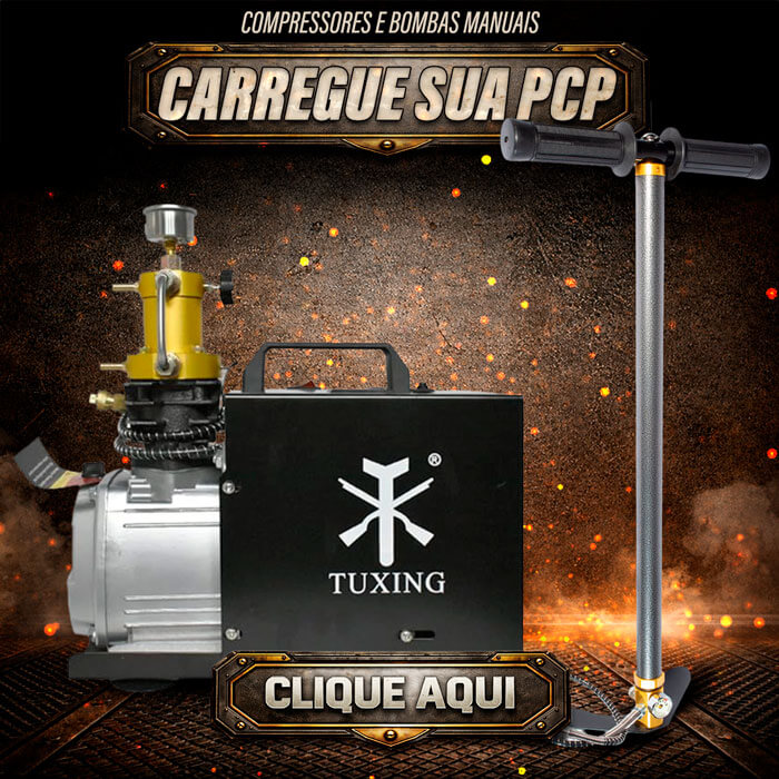 Compressores e Bombas Manuais Loja da Carabina